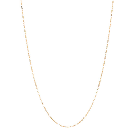 CARTIER 18K Yellow Gold Forsa Link Chain Necklace